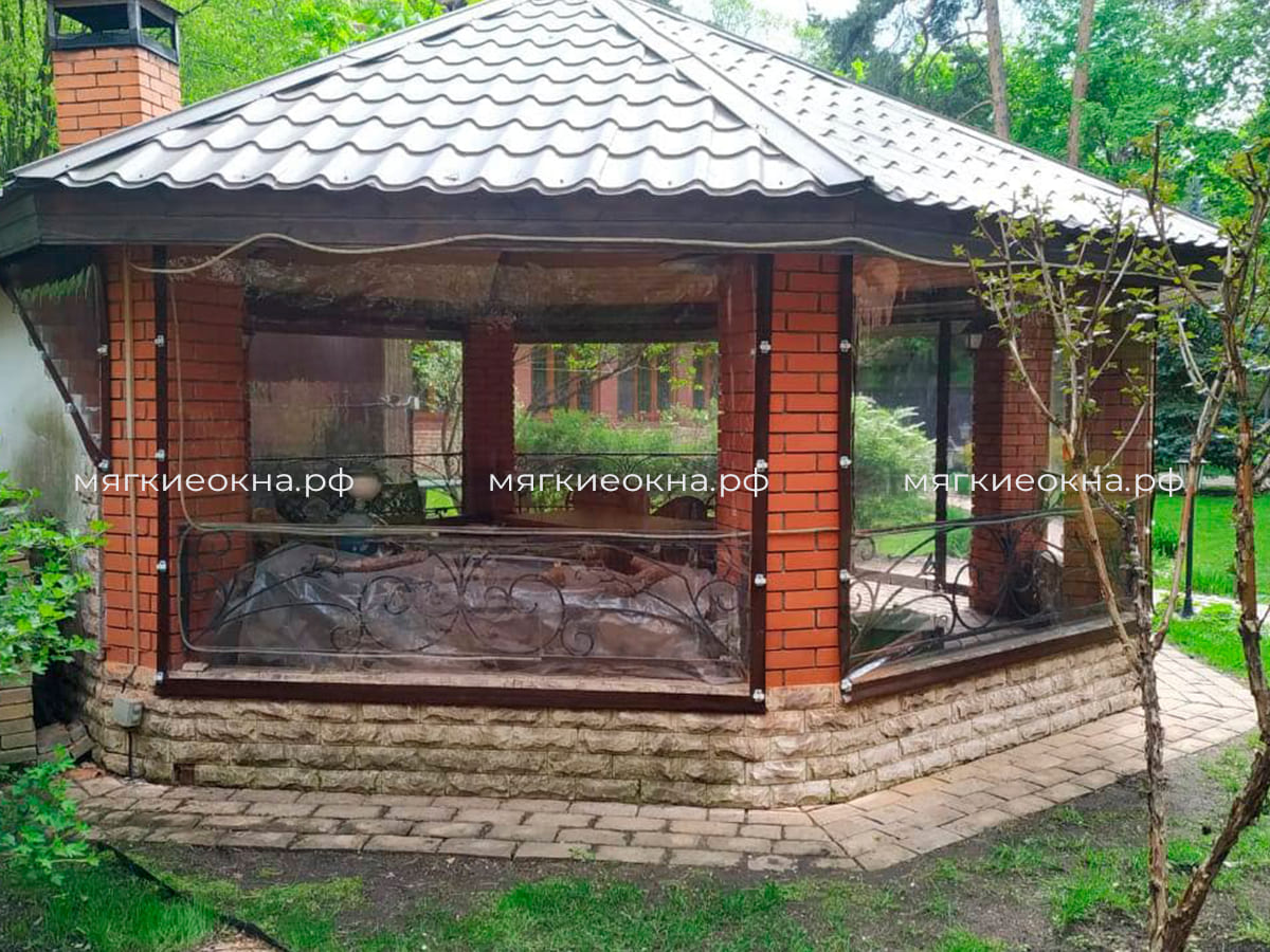 Мягкие окна для веранд из ПВХ